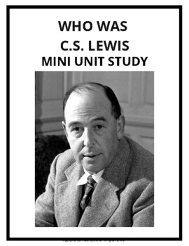 Preview of C.S. Lewis Mini Author Study