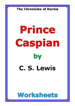 Preview of C. S. Lewis "Prince Caspian" worksheets