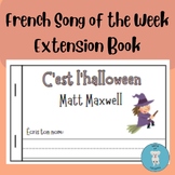 C'est l'halloween!  Matt Maxwell ** Extension Book and Flashcards