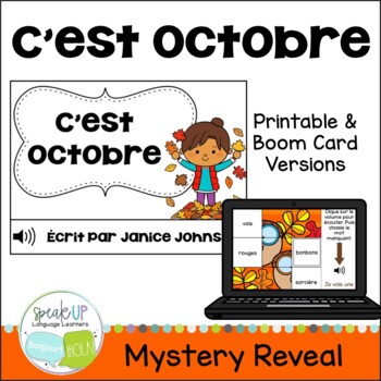C’est octobre ~French October reader {livre en français} | TpT