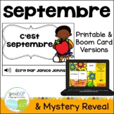 Septembre French Fall Reader - Print & Digital Boom Cards 