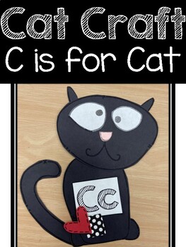 C is for Cat Craft by Miss Huggans and Kisses | TPT