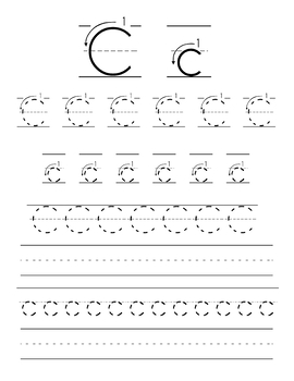 C is for Christmas - Letter Tracing & Christmas Coloring Pages | TpT