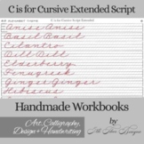 C is for Cursive Extended Script Workbook | Traceable