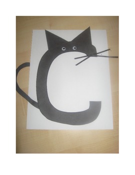 Preview of "C" says Cat!