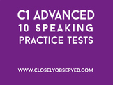 C1 Advanced - 10 Speaking Tests