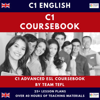 Preview of C1 Advanced English Course Book ESL TEFL 40 hours Curriculum