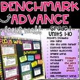 CA EDITION Benchmark Advance Focus Wall, 1st Grade, Units 1-10