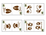 CA NATIVES ANIMAL TRACKS MEMORY GAME