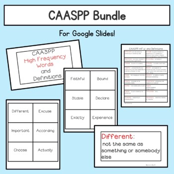 Preview of CAASPP Bundle
