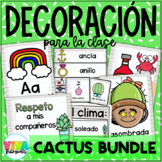 Decoración para la clase | Cactus Classroom Decor Bundle i