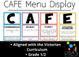 CAFE MENU 1/2 *Victorian Curriculum**