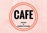 CAFE notes and observations (all grade levels)