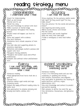 Reading Comprehension and Conferencing Assessment Forms {editable!}