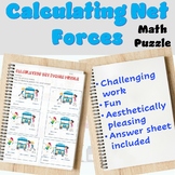 CALCULATING NET FORCES PUZZLE