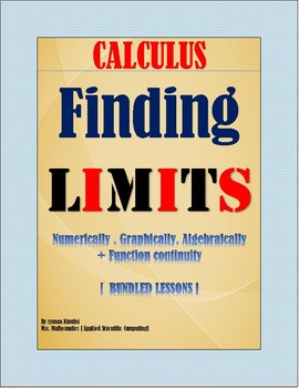 Preview of AP CALCULUS AB -  FINDING LIMITS & FUNCTION CONTINUITY (BUNDLED LESSONS)