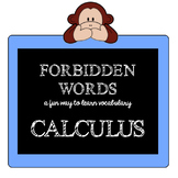 CALCULUS GAME - FORBIDDEN words