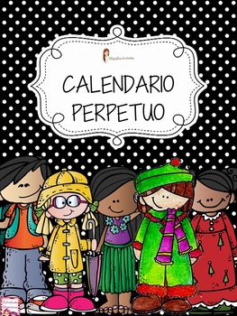 Questo calendario perpetuo da tavolo - La Maestra Larissa