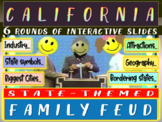 CALIFORNIA FAMILY FEUD! Engaging game about cities, geogra