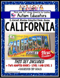 CALIFORNIA State Symbols ADAPTED BOOK for Special Educatio