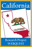 CALIFORNIA - Webquest / Research project - No Prep