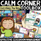 CALM DOWN CORNER: Classroom Management Social Emotional Learning Coping Tools