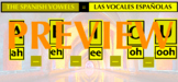 CALMING SPANISH VOWELS GUIDE IN SUNSHINE YELLOW - ADHD-DYS