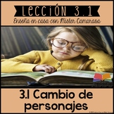 CAMBIO DEL PERSONAJE (+20 TEXTOS) - CHARACTER CHANGE - Lec