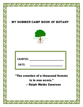Preview of CAMP: BOTANY BOOK 