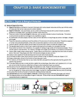 Preview of CAMP'S BIOLOGY BY THE NUMBERS: Chapter 2 Basic Biochemistry