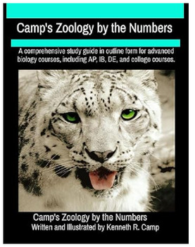 Preview of CAMP'S ZOOLOGY BY THE NUMBERS (Complete Study Guide Textbook)