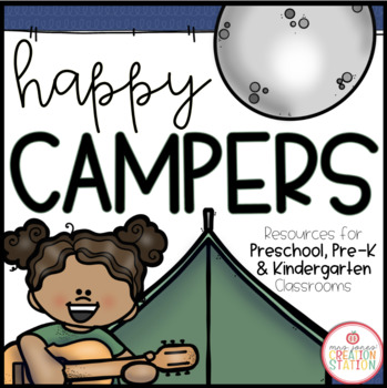 Preview of CAMPING THEME ACTIVITIES | CAMPING IN THE CLASSROOM | CAMPING THEMATIC UNIT