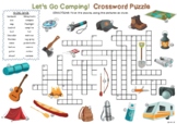 CAMPING THEME Crossword Puzzle