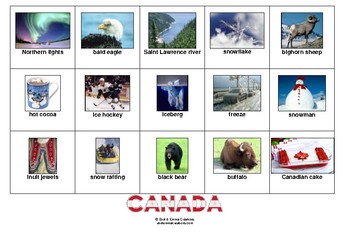 Preview of CANADA - GAME - BINGO