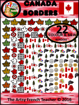 Preview of CANADA BORDERS MEGA PACK