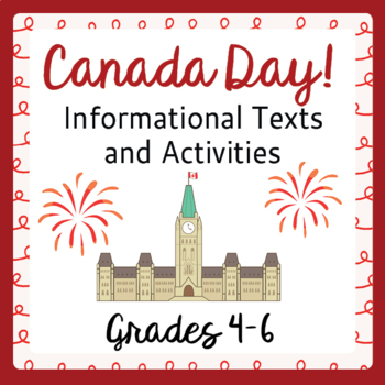 Preview of CANADA DAY! Informational Texts, Activities PRINT and TPT EASEL