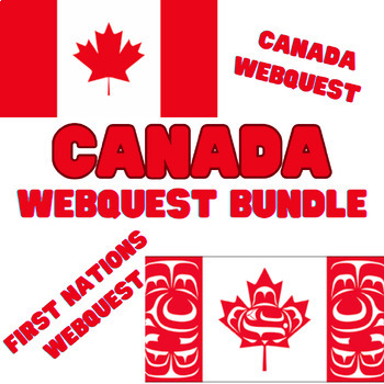 Preview of CANADA--WebQuest Bundle