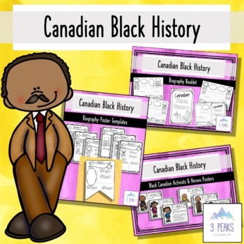 Preview of CANADIAN Black History Month BUNDLE