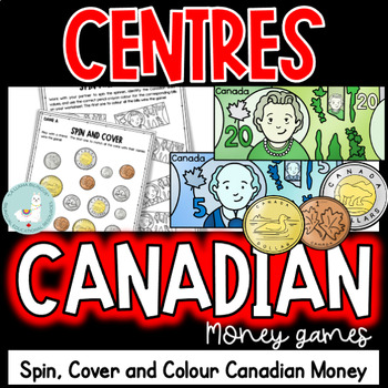 Preview of CANADIAN MONEY CENTRES!! Spin, Cover and Color!