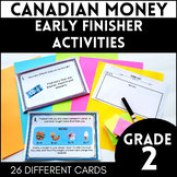 CANADIAN MONEY EARLY FINISHER ACTIVITIES - Money Activitie