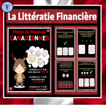 Preview of Money and Finances| Canadian Currency| Money| French Editioon| Google Slides