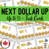 CANADIAN Next Dollar Up {UP TO $5} Task Cards