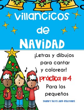 Preview of CANCIONES DE NAVIDAD VILLANCICOS DE NAVIDAD CHRISTMAS CAROLS IN SPANISH