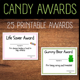 CANDY AWARDS!!! End of Year! Great for all Grades!