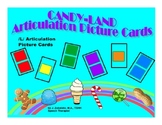SPEECH THERAPY CANDY LAND /L/ Articulation Picture Cards