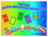 SPEECH THERAPY CANDYLAND PICTURE CARDS: PAST TENSE AND PRESENT PROGRESSIVE VERBS