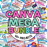 CANVA: Huge MEGA Project Bundle - 40+ Graphic Design Assig