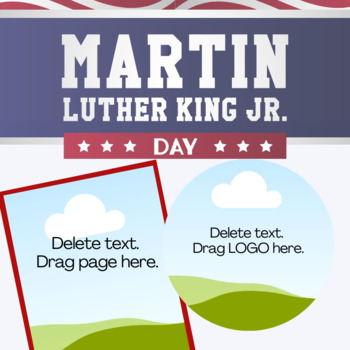 Preview of CANVA Product Preview Video TEMPLATE  | MARTIN LUTHER KING, Jr DAY