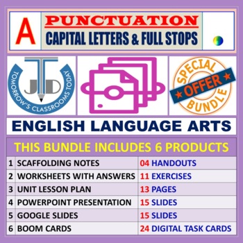 Preview of CAPITAL LETTERS AND FULL STOPS: BUNDLE