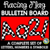 CAR RACING FLAG CLASSROOM DECOR PRINTABLE BULLETIN BOARD L